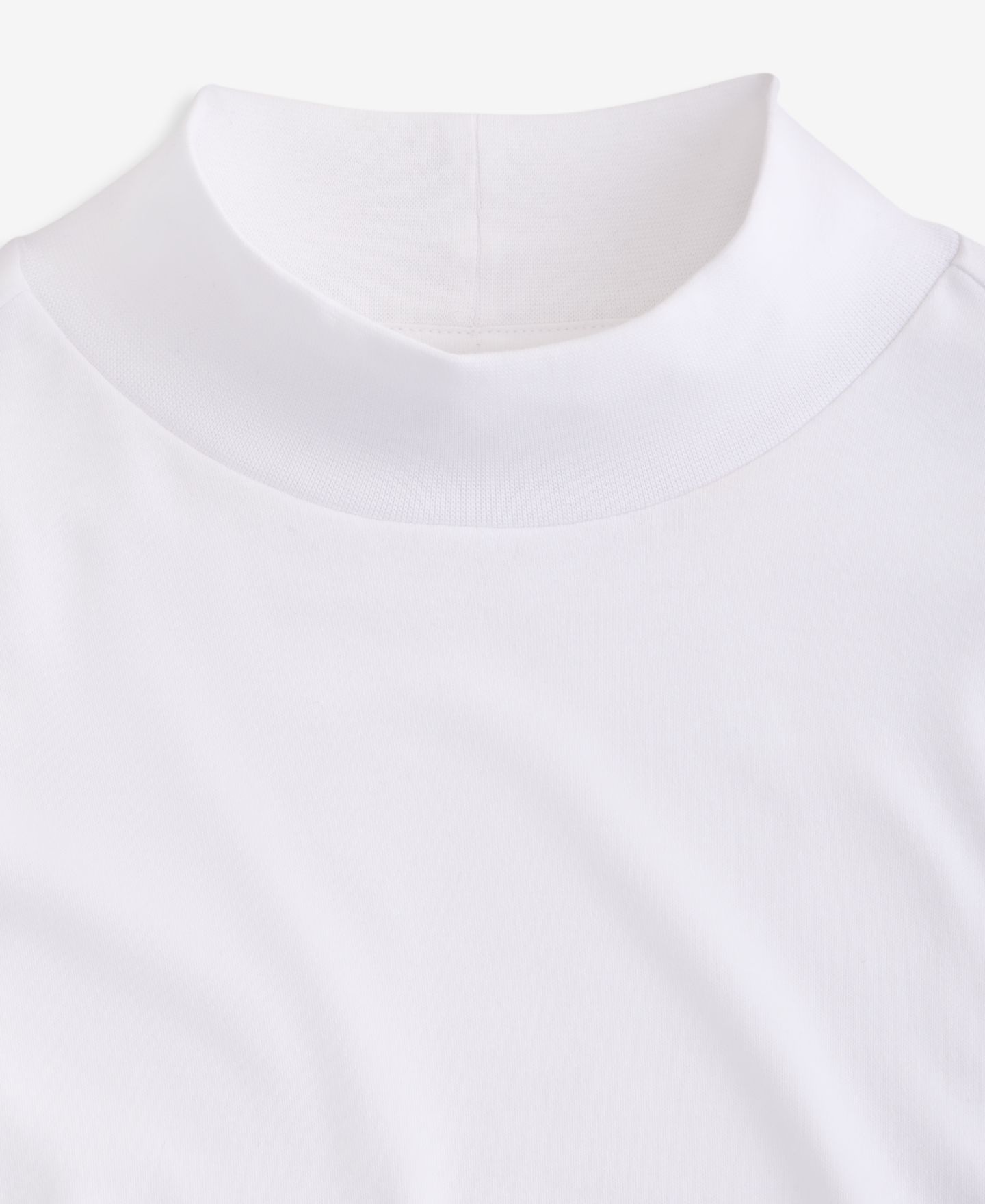 Мужская рубашка Club Room Solid Mock Neck, цвет: Яркий белый — фото 3