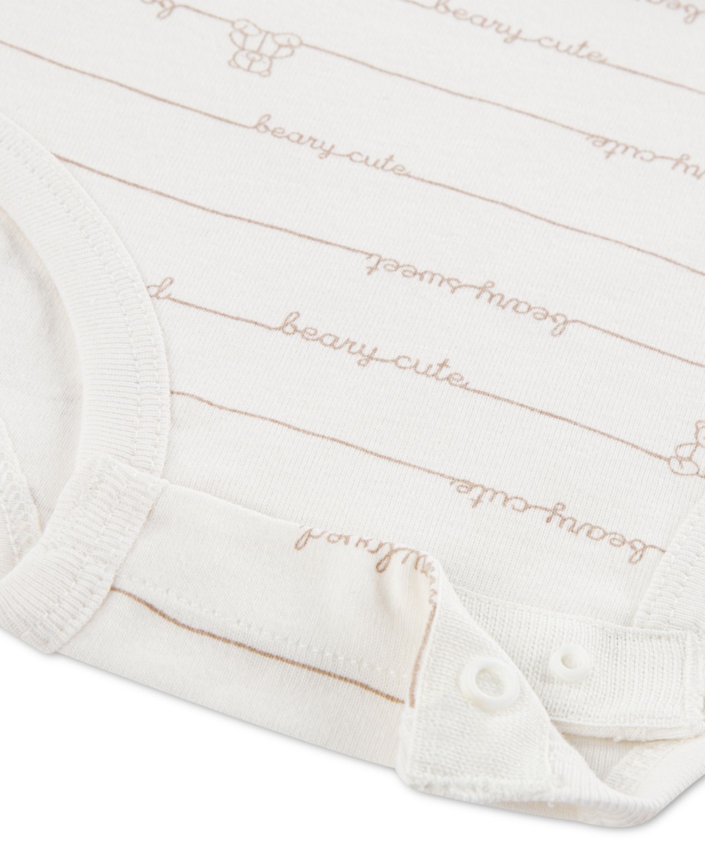 Боди Babywear, короткий рукав, 3 шт. — Huggies, цвет: Песочный меланжевый — фото 3