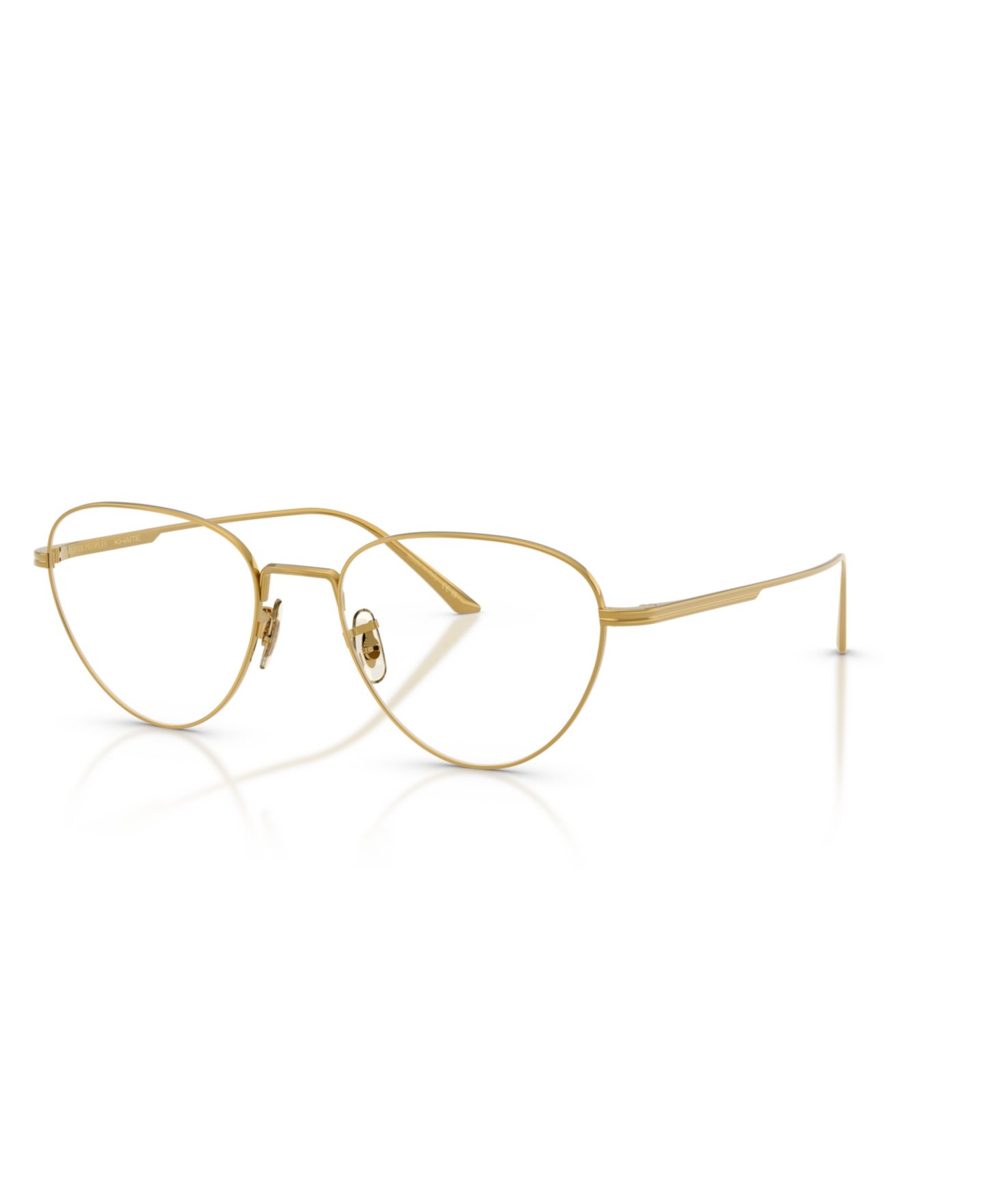 Женские очки Oliver Peoples 1991RX Eyeglasses, OV1357, цвет: Золотой — фото 1