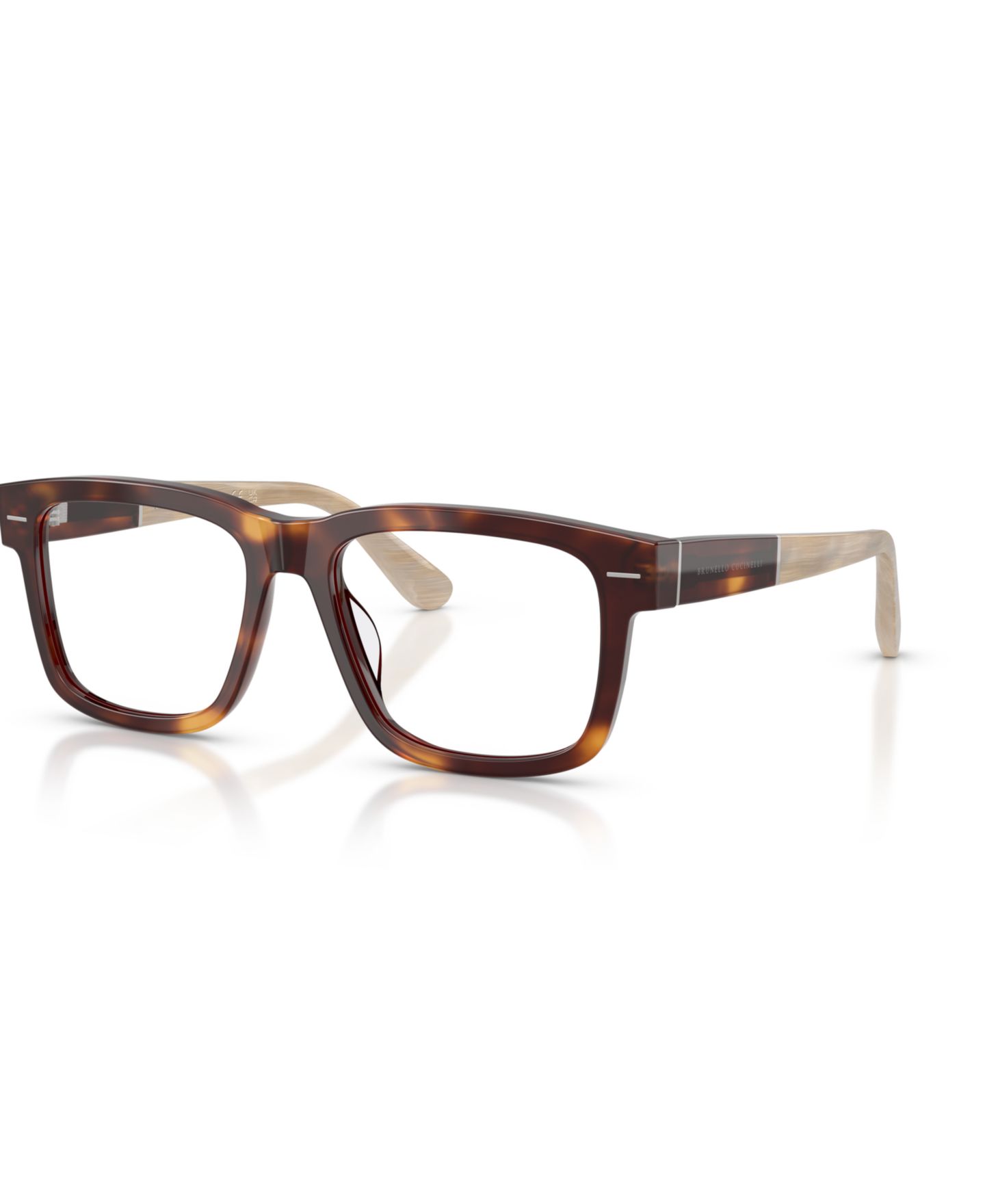 Очки Brunello Cucinelli Unisex Eyeglasses, BC3024, цвет: Гавана — фото 1