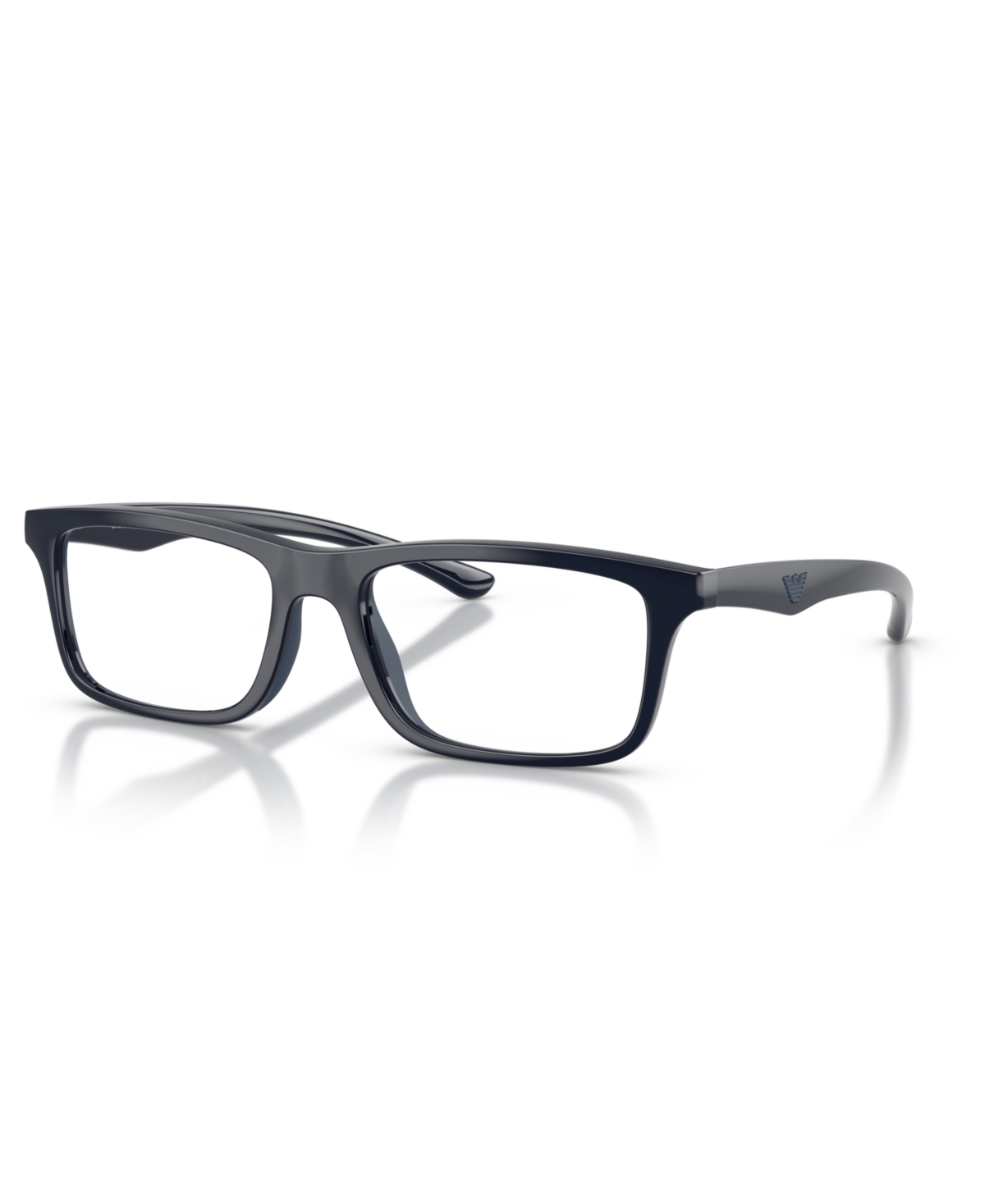 Emporio Armani Men's Eyeglasses, EA3285U - Shiny Blue, Blue Rubber