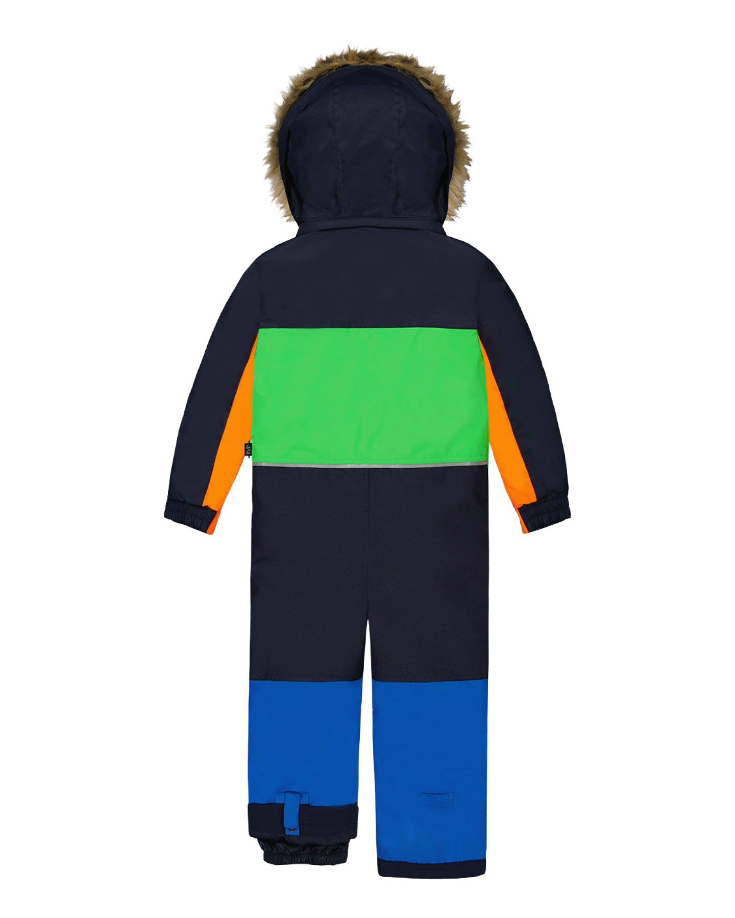 Комбинезон Deux par Deux One Piece Discover Snowsuit для мальчиков-малышей, цвет: Синий / Зелёный — фото 5