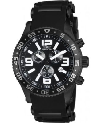 Men's 12144 Specialty Quartz Chronograph Black Dial Watch
