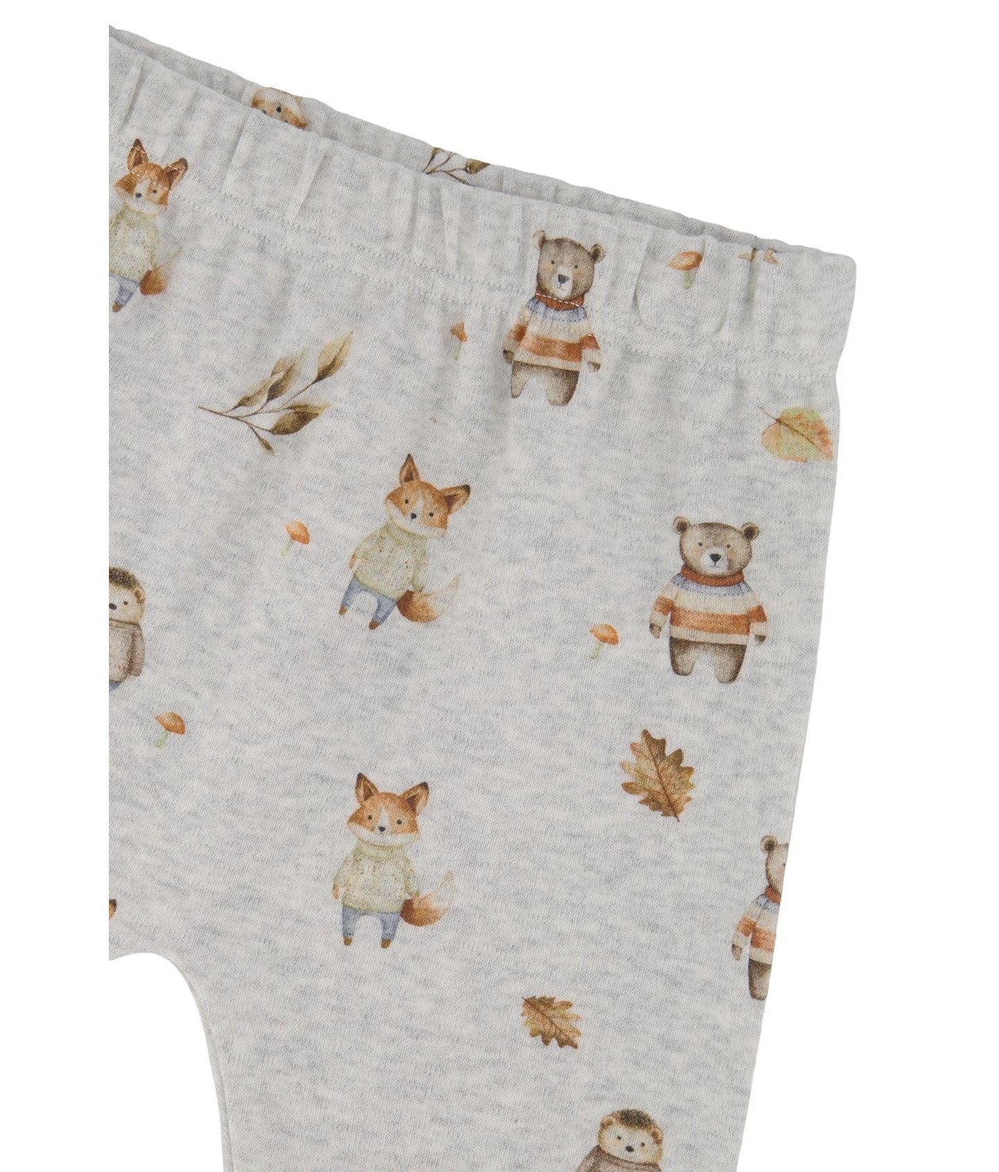 Комплекты Deux par Deux ( 3M to 24 M) Cotton Pants and Top Set для мальчиков-малышей, цвет: Бежевый с принтом — фото 5