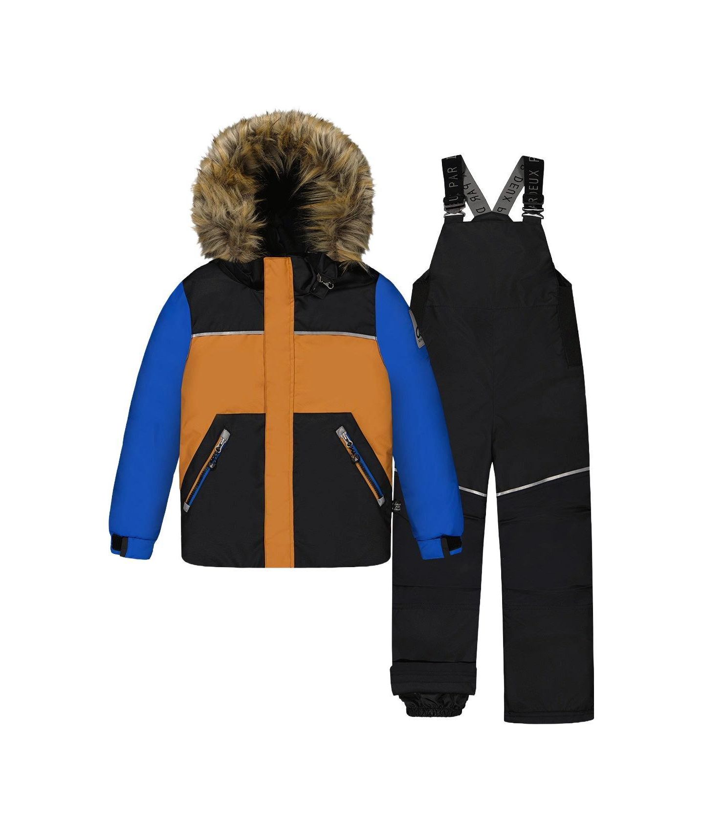 Комплекты Deux par Deux Two Piece Discover Snowsuit для мальчиков-малышей — фото 1
