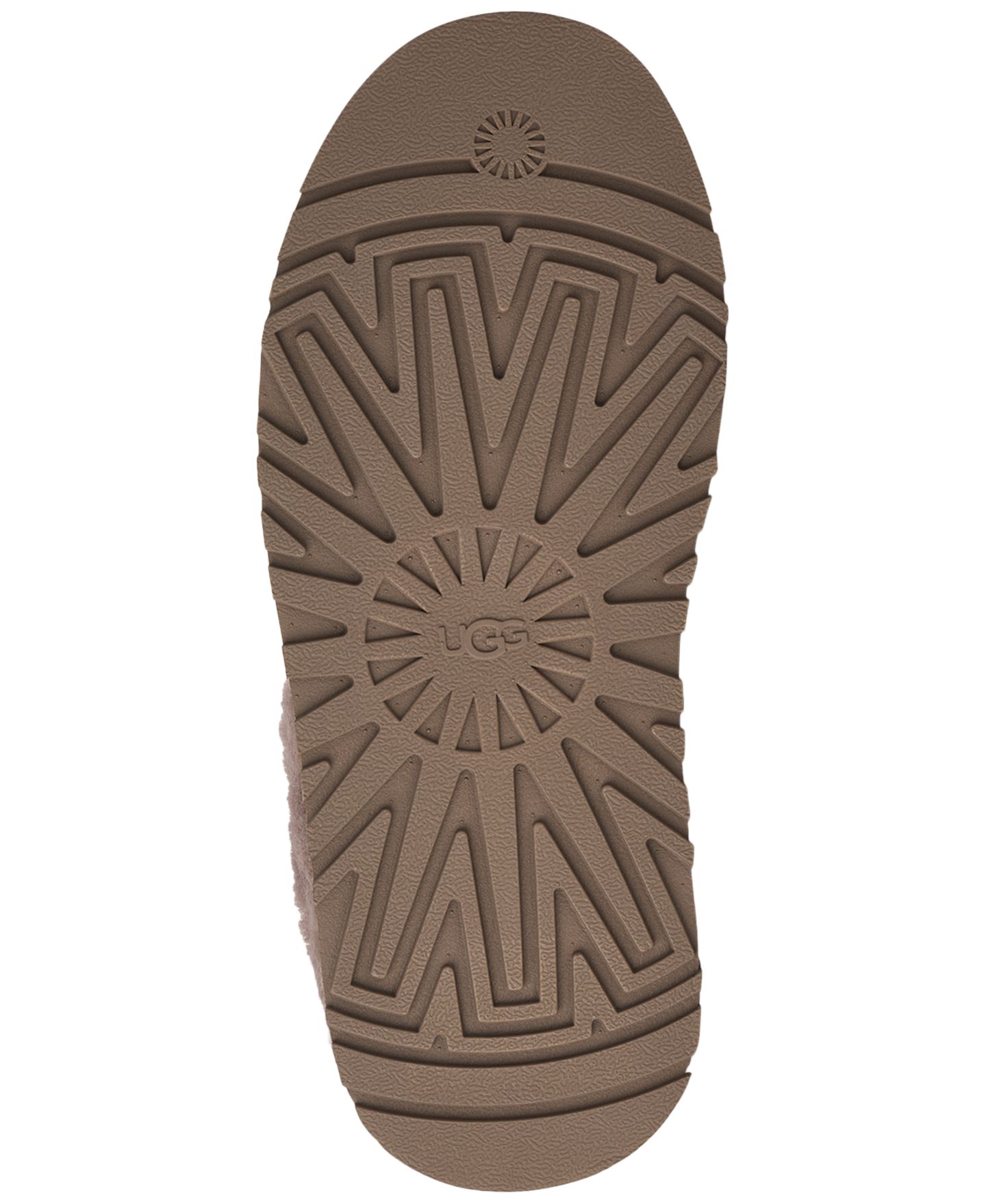 Женские тапочки UGG® Tazzelle Slip-On Slippers, цвет: Caribou — фото 4