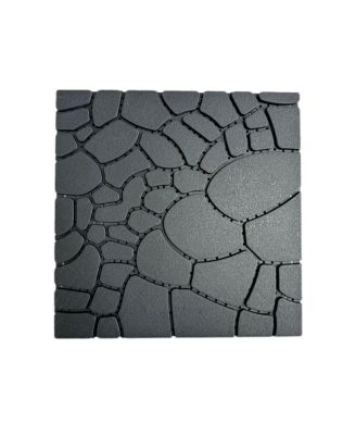  12inch  Stone Texture Interlocking Patio Deck Tiles