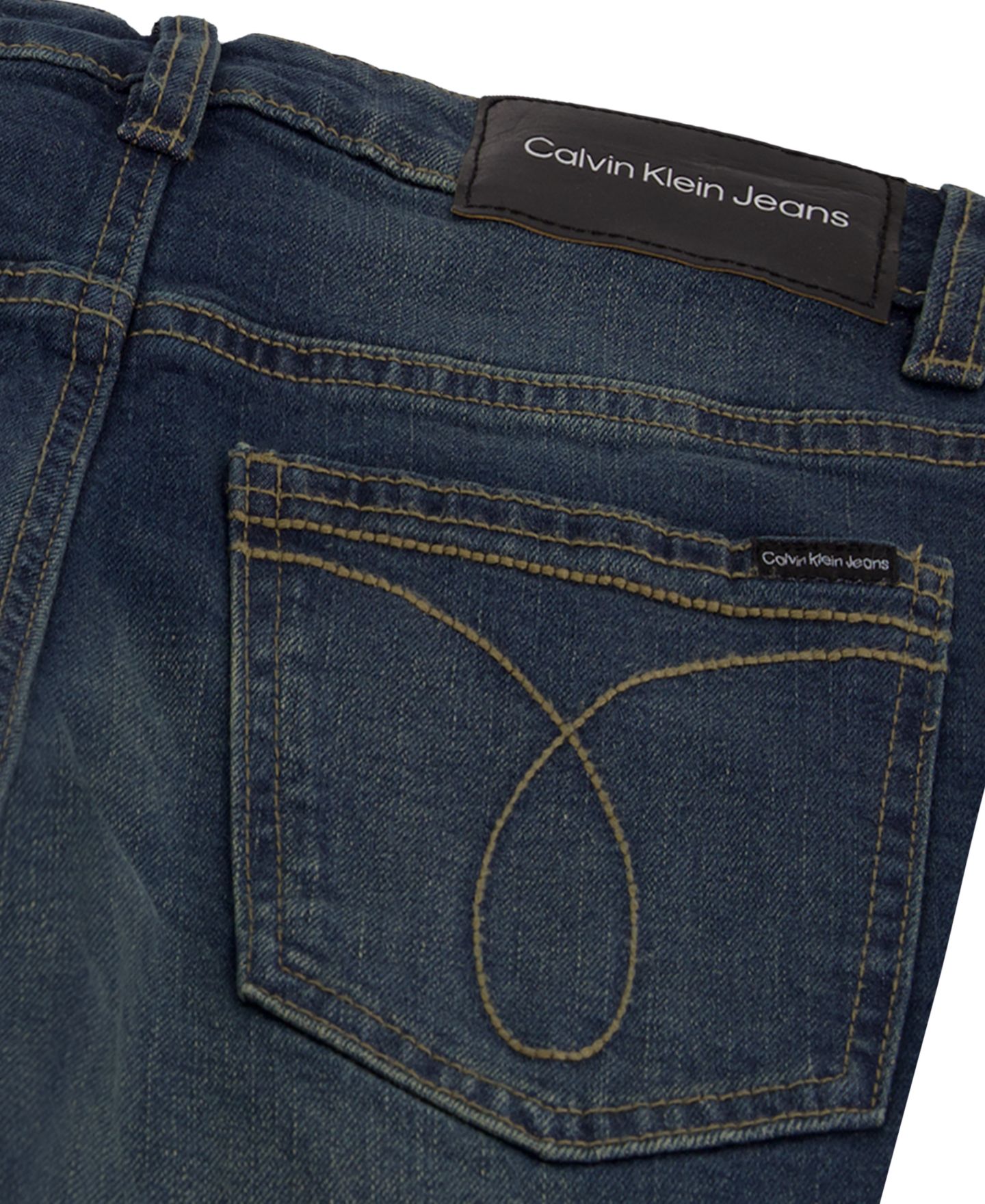Джинсы Calvin Klein Slim-Fit Denim Five-Pocket для мальчиков, цвет: Authentic — фото 4