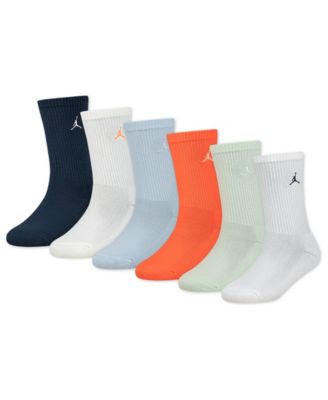 Boys' 7-11 Everyday Crew Socks, 6-Pack
