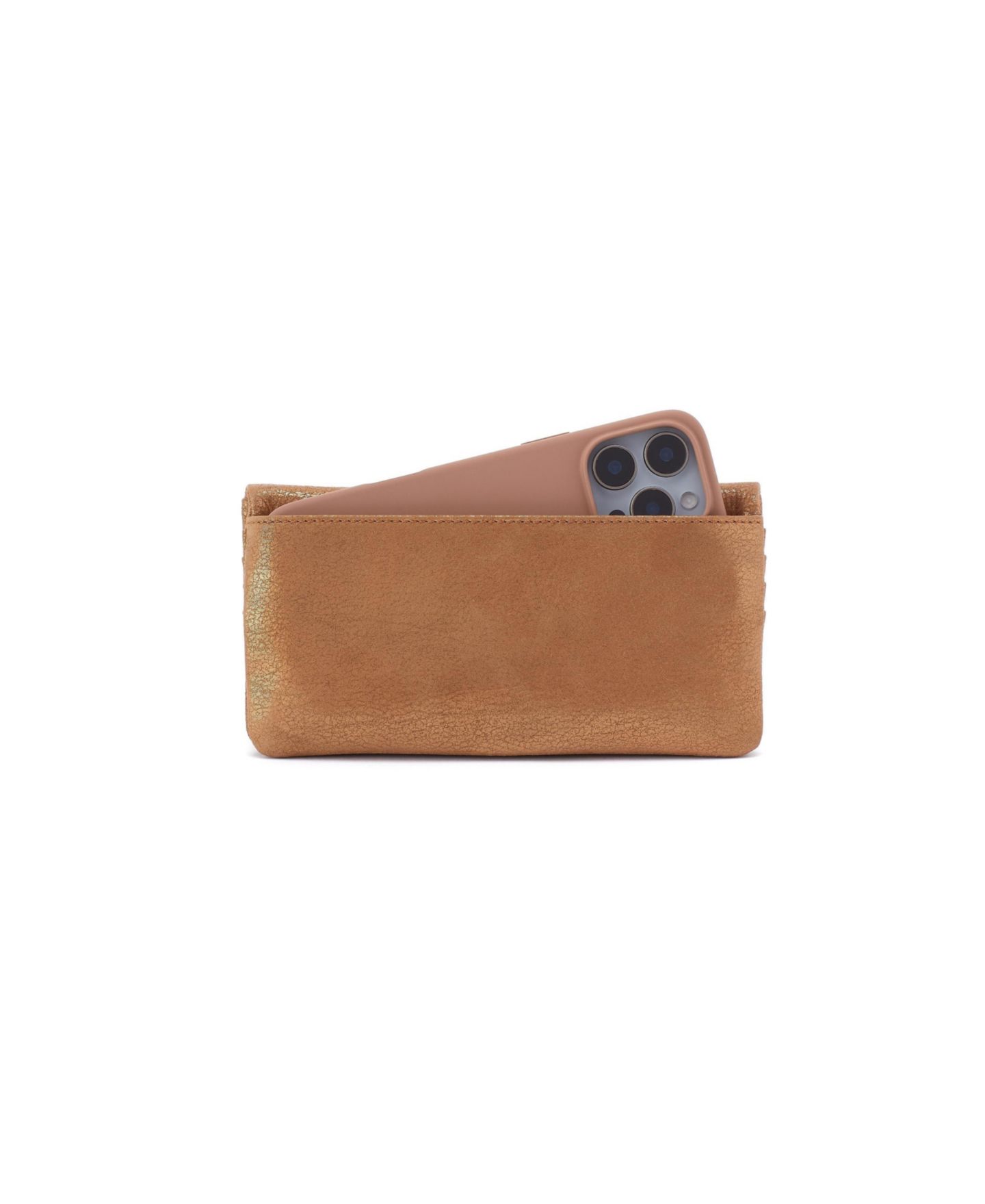 Женский кошелёк HOBO Lumen Continental Wallet, цвет: Коричневый, вариант 1 — фото 2