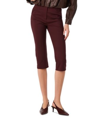 Women's Cardin High-Rise Capri Pants