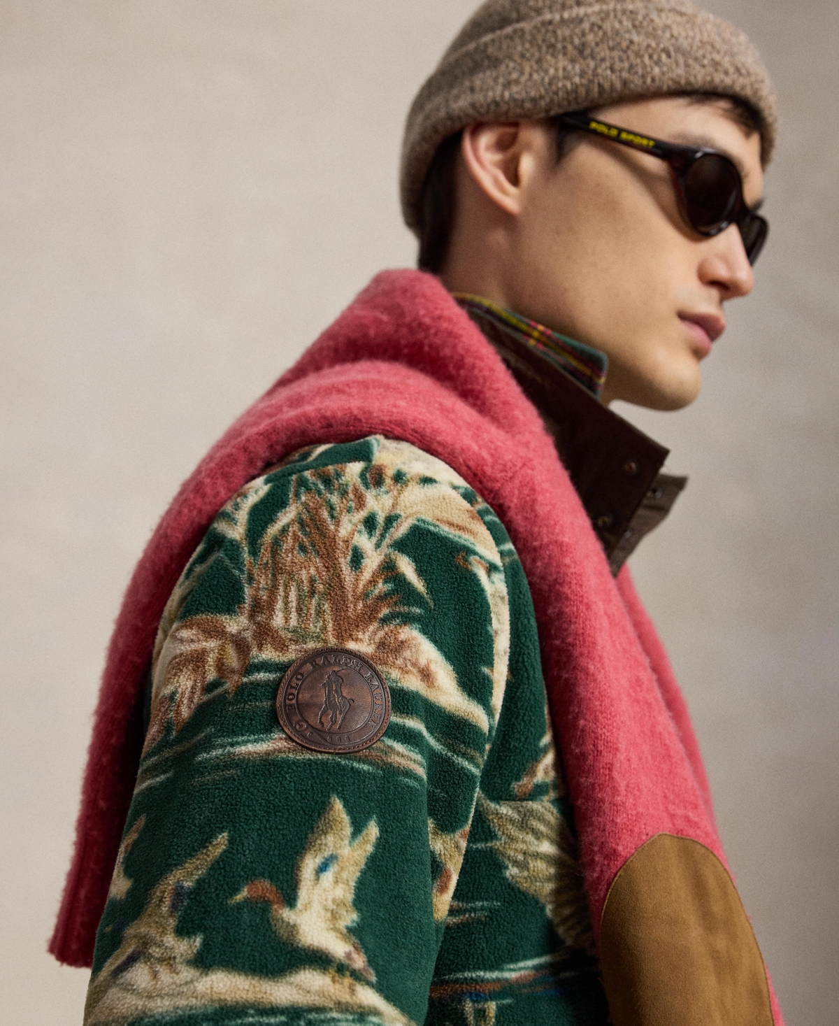 Polo Ralph Lauren Men's Duck-Print Brushed Fleece Sweatshirt