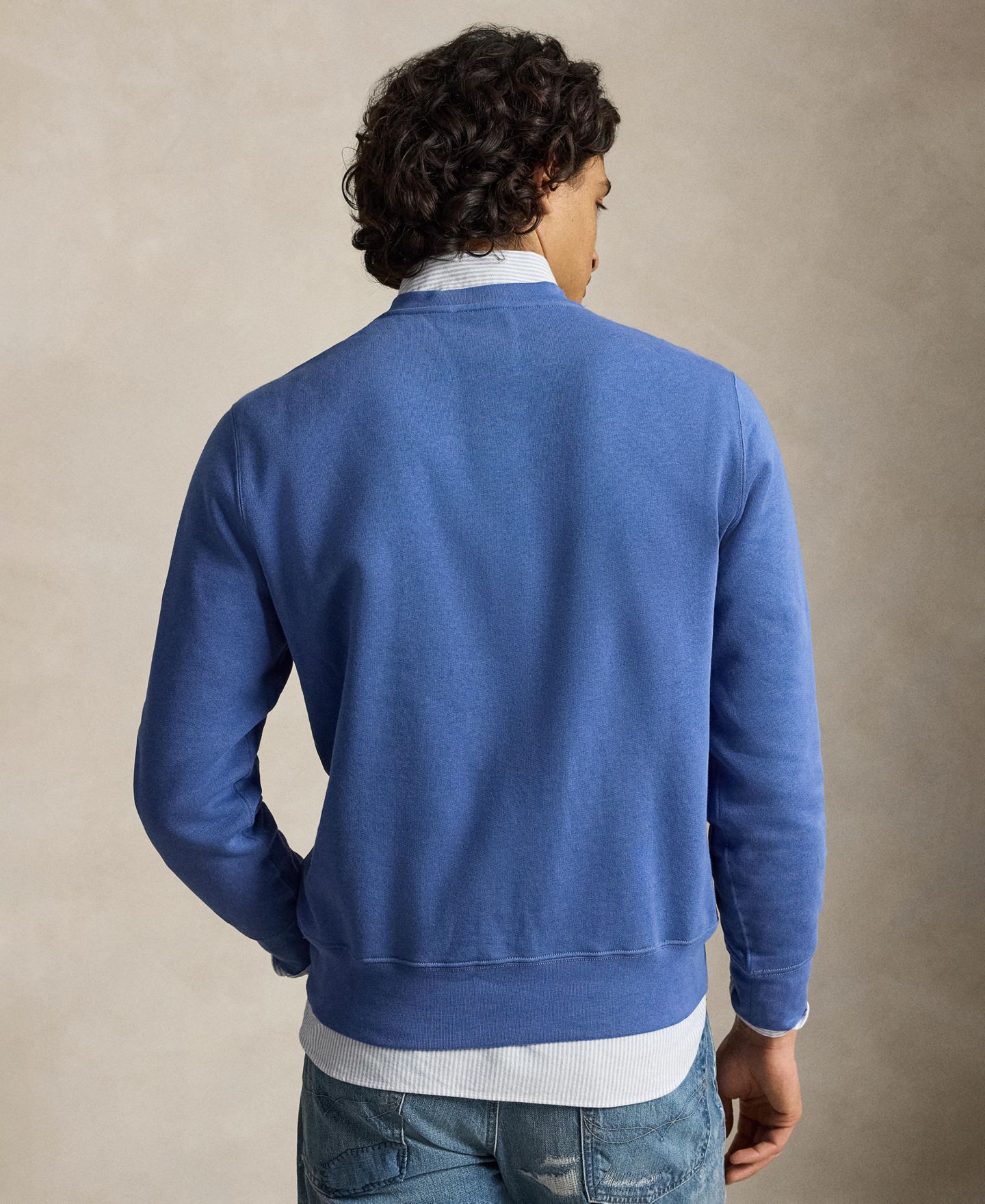 Мужская толстовка Polo Ralph Lauren Polo Bear Fleece, цвет: Синий — фото 6