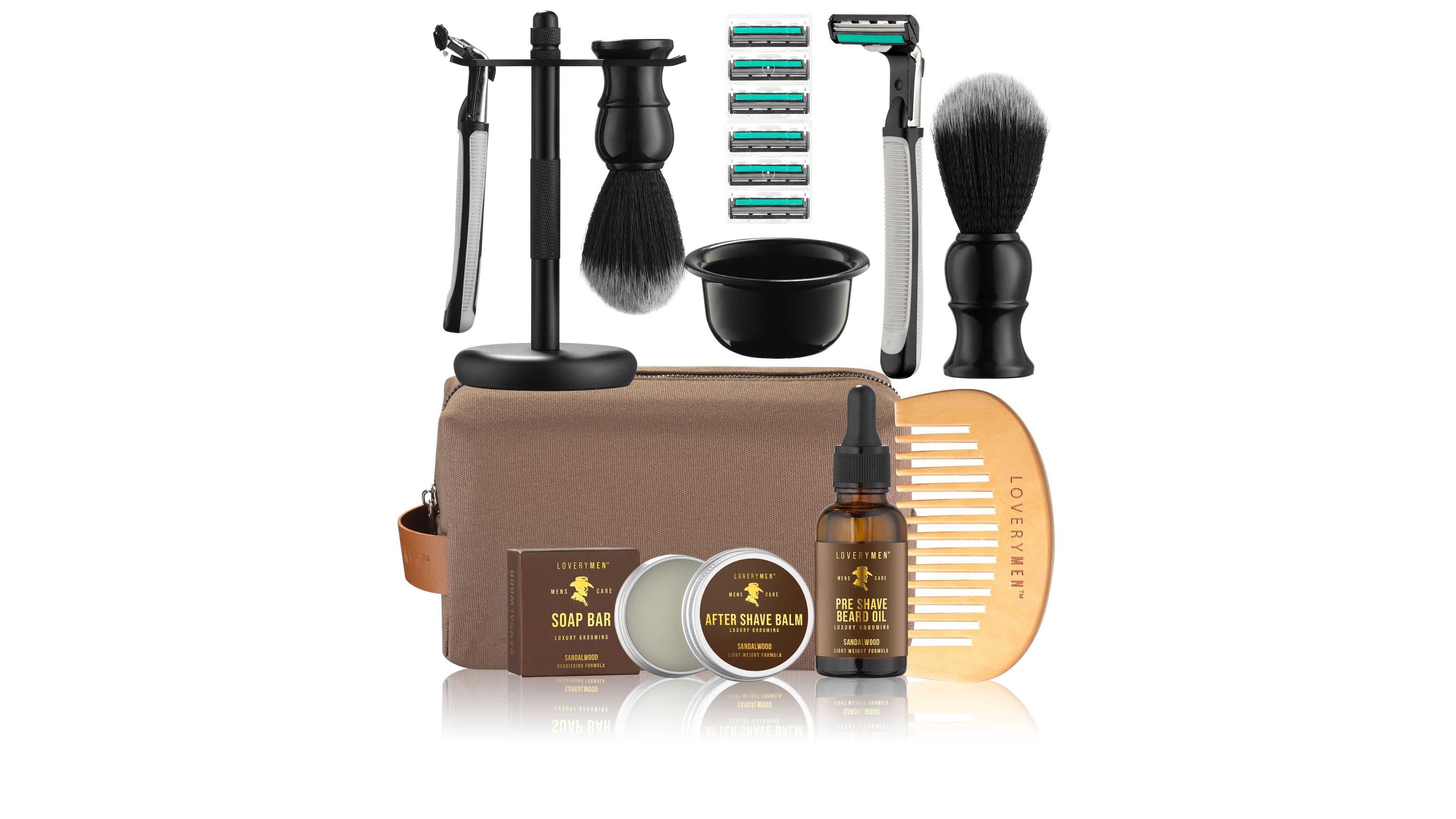Lovery Ultimate Beard Shaving Kit Grooming Gift Set