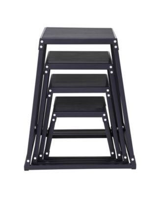 Plyometric Jump Box Fitness Exercise Plyo Box Step Cross