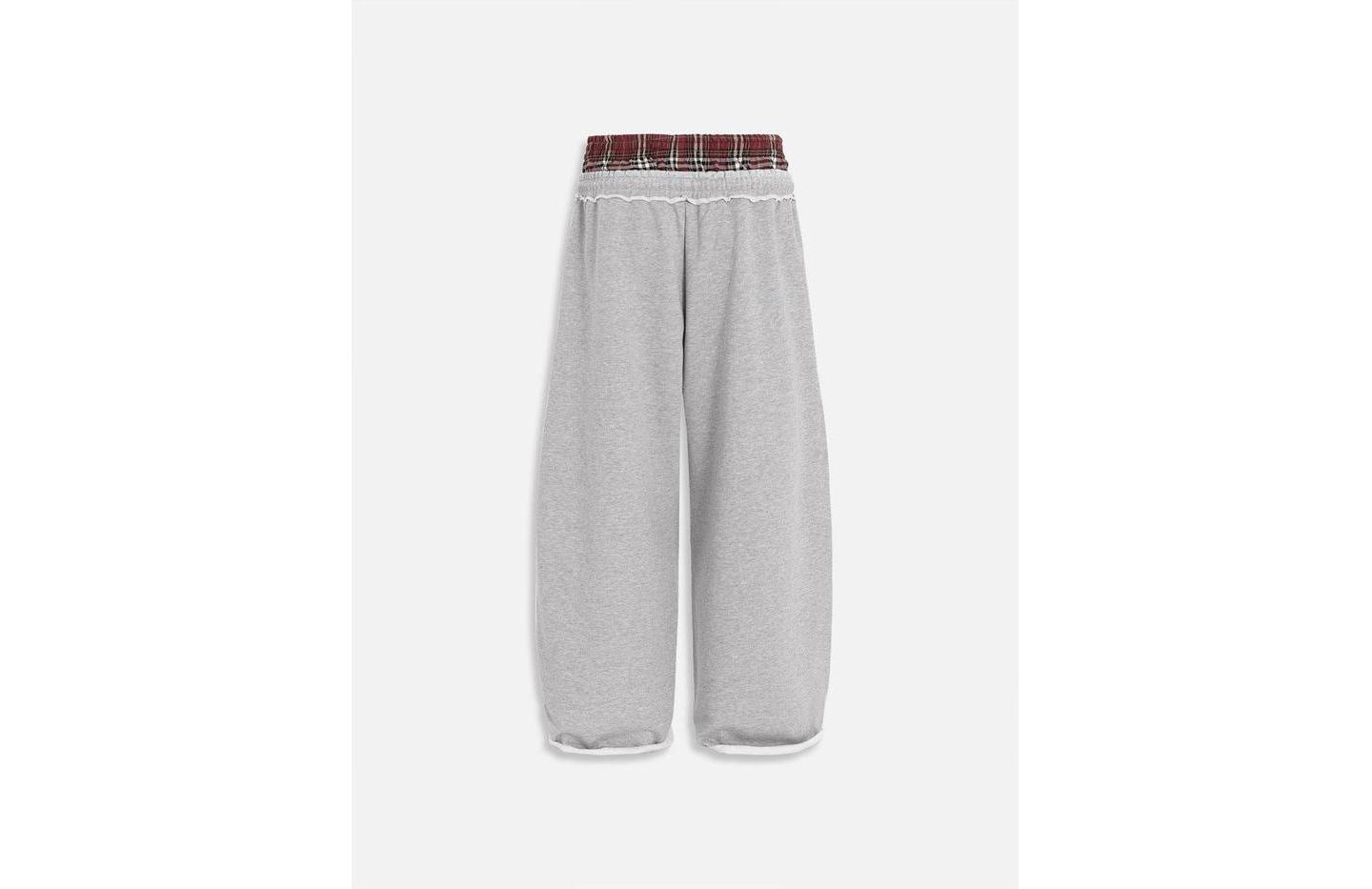 Мужские брюки AELFRIC EDEN Double Waist Baggy Sweatpants, цвет: Серый — фото 4