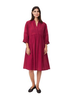 Women's Manaleira V-Neck Tiered 3/4-Sleeve Tunic Dress