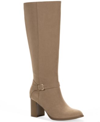 Women's Ruthh Round Toe Buckle Detail Dress Boots