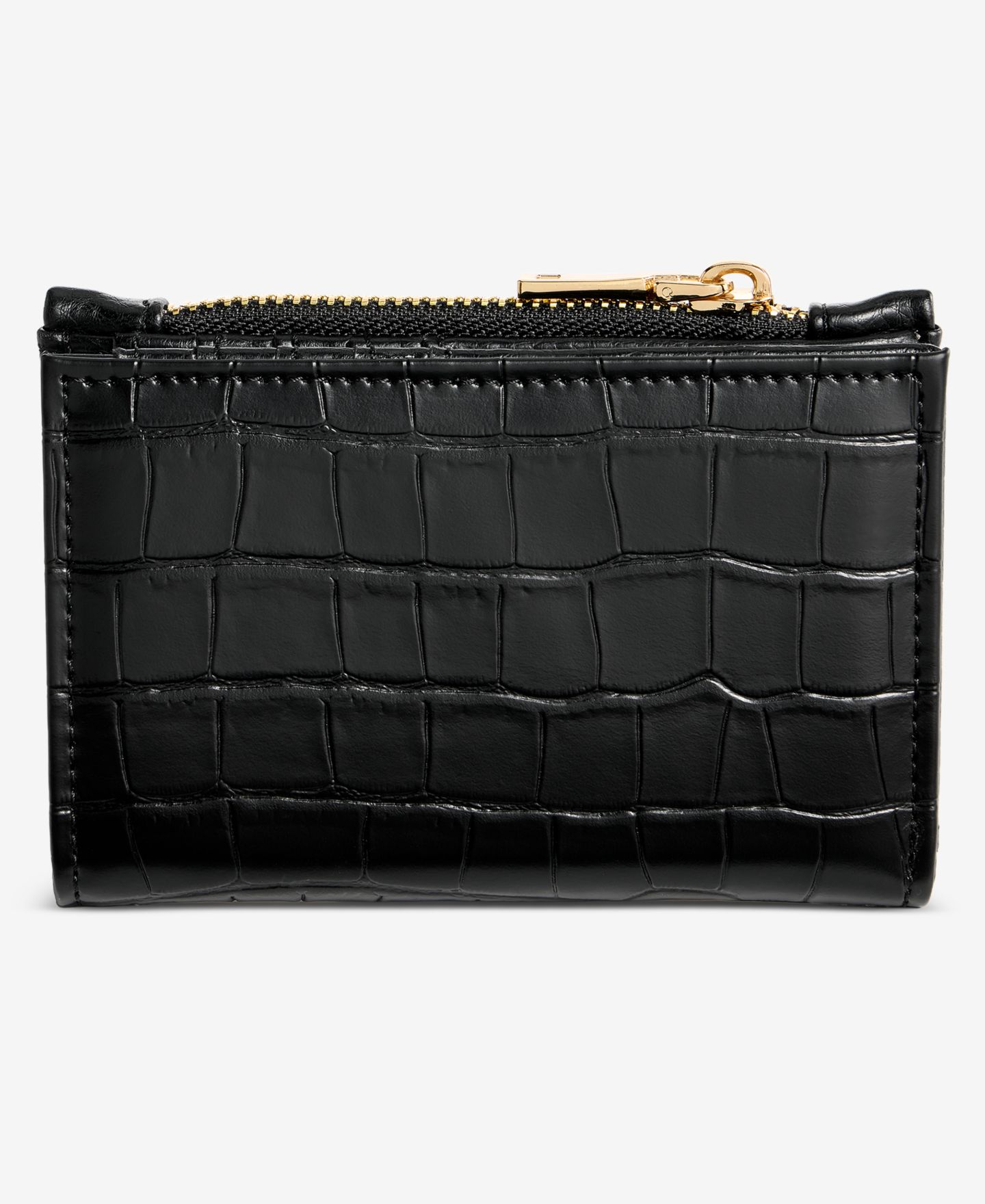 Женский кошелёк I.N.C. International Concepts Ashlinn Croco-Embossed Wallet, цвет: Чёрный — фото 4