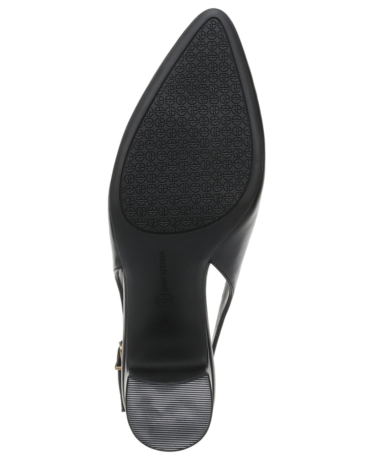 Женские туфли Giani Bernini Jerseyy Block Heel Slingback Pumps, цвет: Чёрный — фото 5