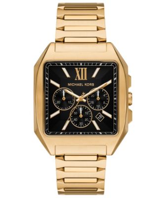 MICHAEL Men's Hayes Chronograph Gold-Tone Stainless Steel Watch 40mm
