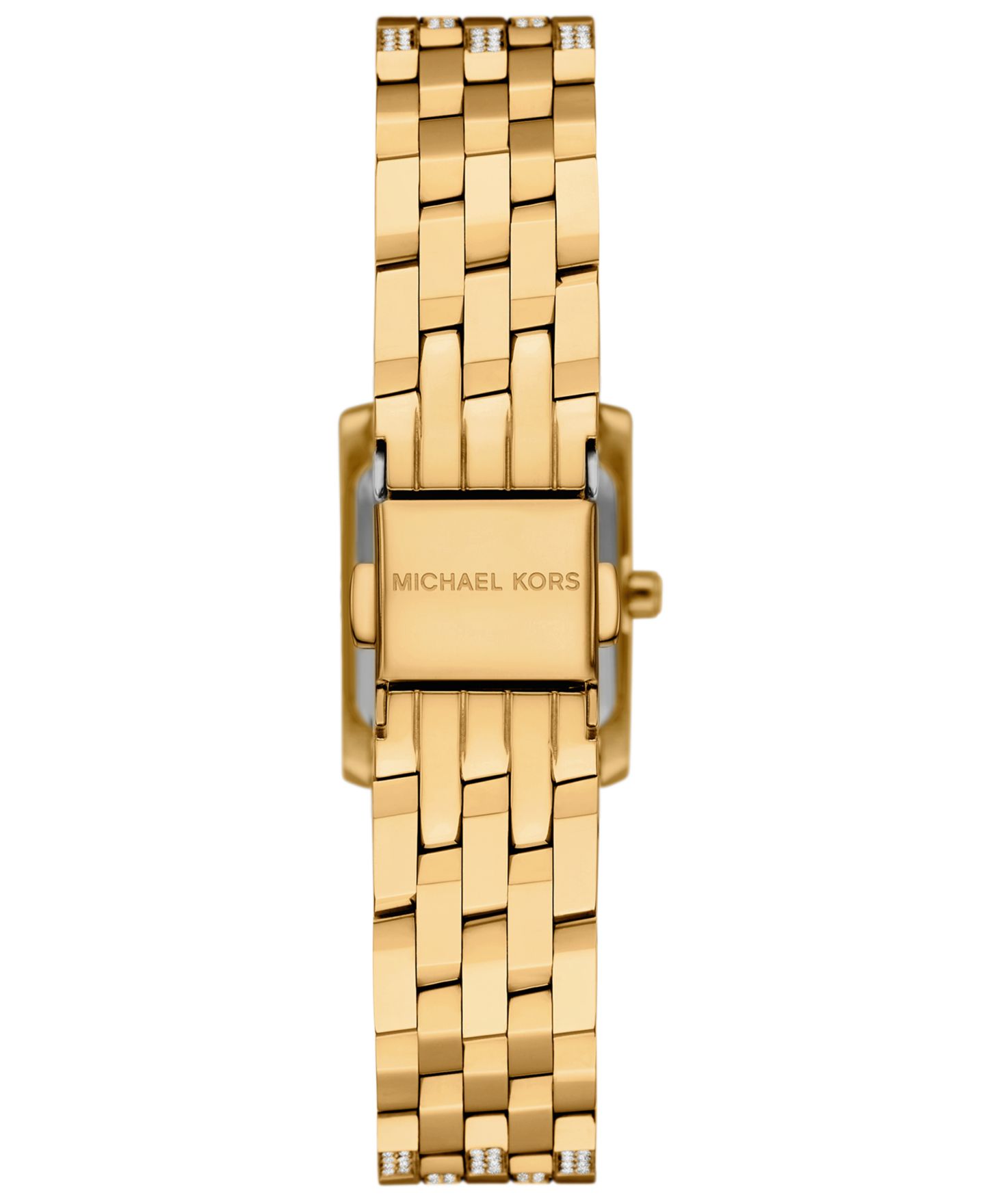 Женские часы Michael Kors Georgie Two-Hand Gold-Tone Stainless Steel 19mm — фото 2