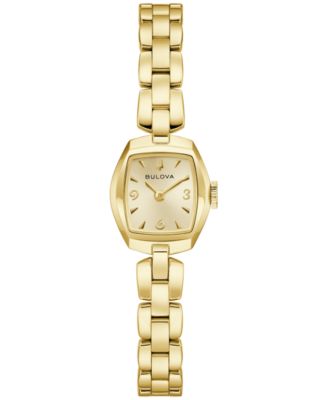 Women's Goddess of Time Jackie Gold-Tone Stainless Steel Bracelet Watch 18mm