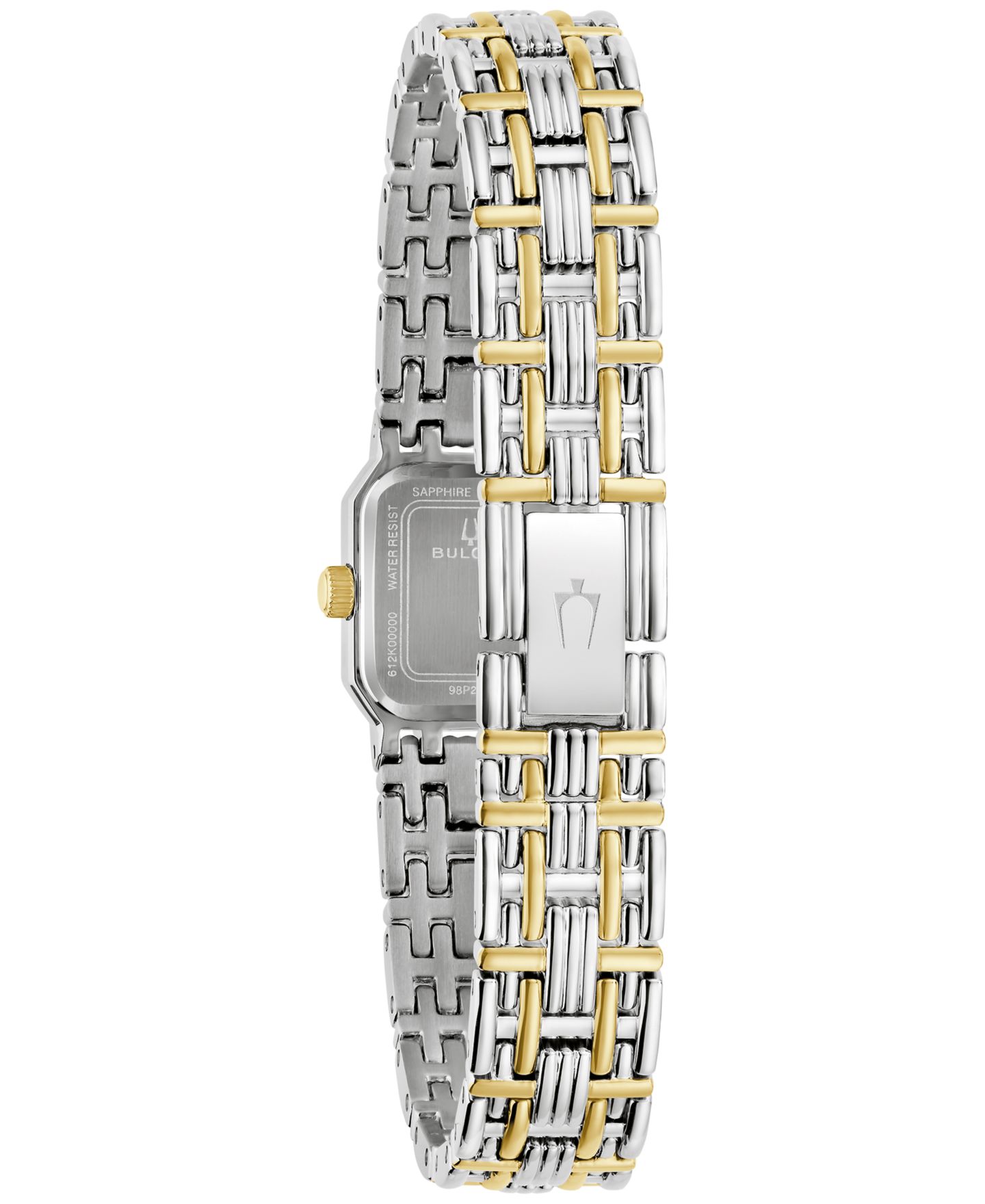 Женские часы Bulova Goddess of Time Sophia Two-Tone Stainless Steel Bracelet Watch 16mm — фото 3