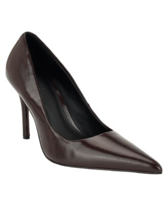 Women's Naprini Leather Pointed Toe Stiletto Pumps