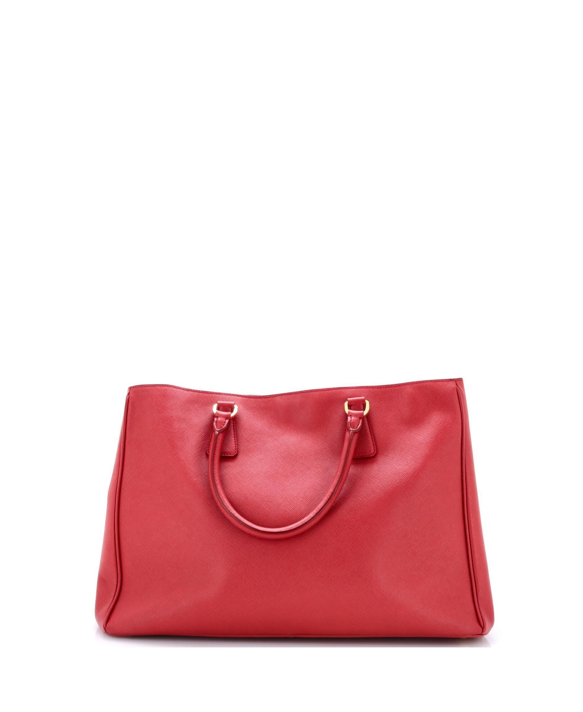 Pre-Owned Prada Large Lux Open Tote Saffiano Leather