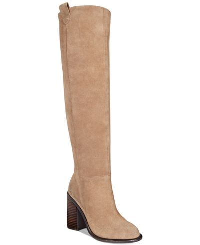 Kelsi Dagger Brooklyn Harman Block-Heel Over-The-Knee Boots