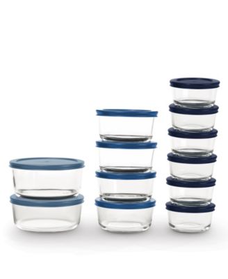 Glass 24-Piece Food Storage Set