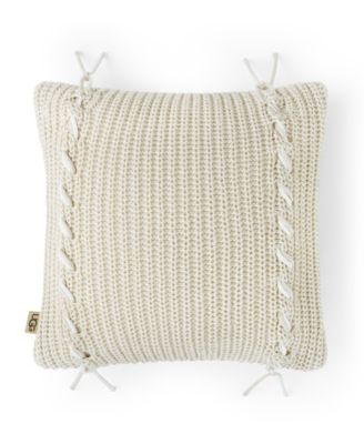 Merino Knit Decorative Pillow, 20" x 20"