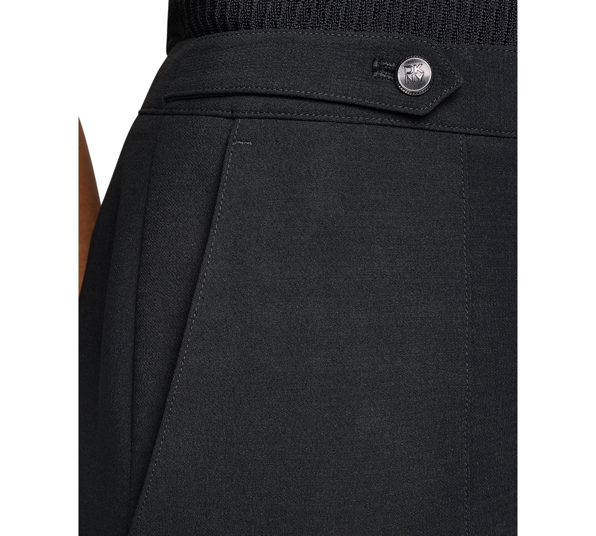 Dkny Women's High-Rise Straight-Leg Full-Length Pants