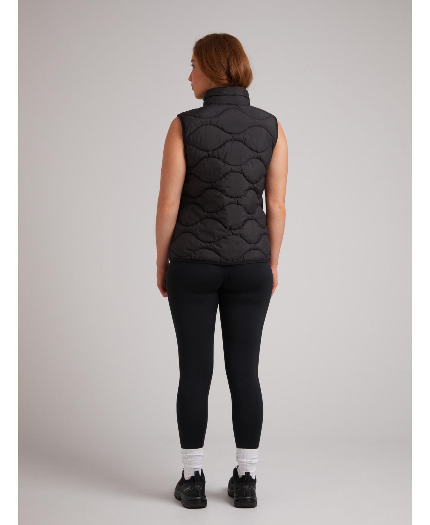Женская куртка JACK1T High Neck Gilet, цвет: Чёрный — фото 5