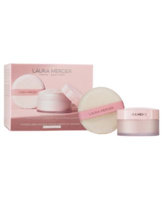 2-Piece The Finishing Touch Translucent Tone-Up Rose Loose Setting Powder & Puff Gift Set