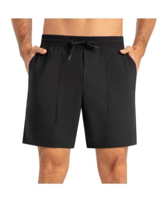 Men's Athletic Shorts 7" Inseam Quick Dry Gym Workout Zipper Pockets