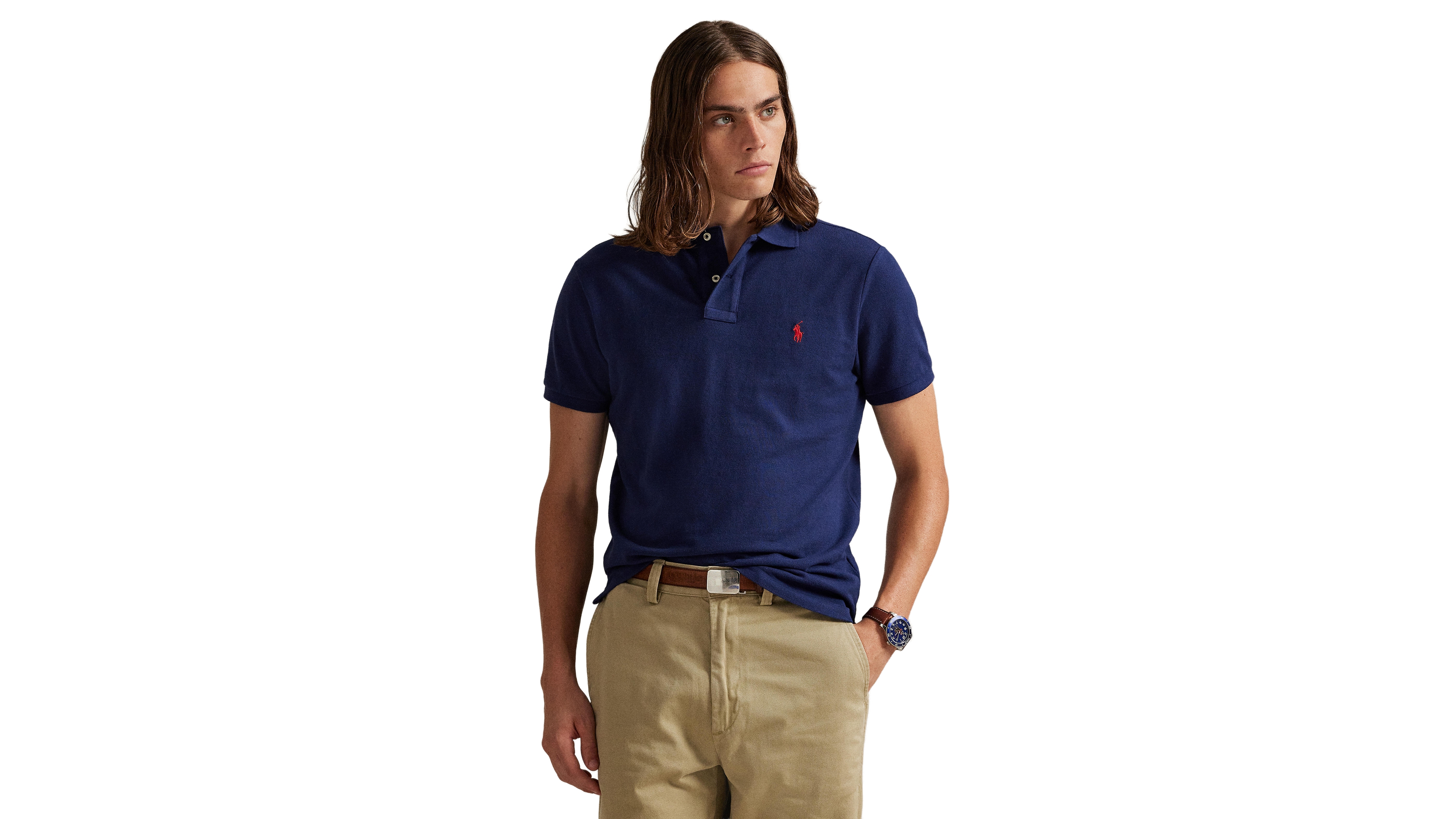 Polo Ralph Lauren Men's Custom Slim Fit Mesh