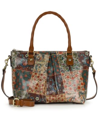 Zora Medium Leather Top Handle Crossbody Bag
