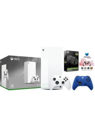 Xbox Series X 1TB Digital Console with Extra Controller, Charge Dock and MightySkins Code Bundle