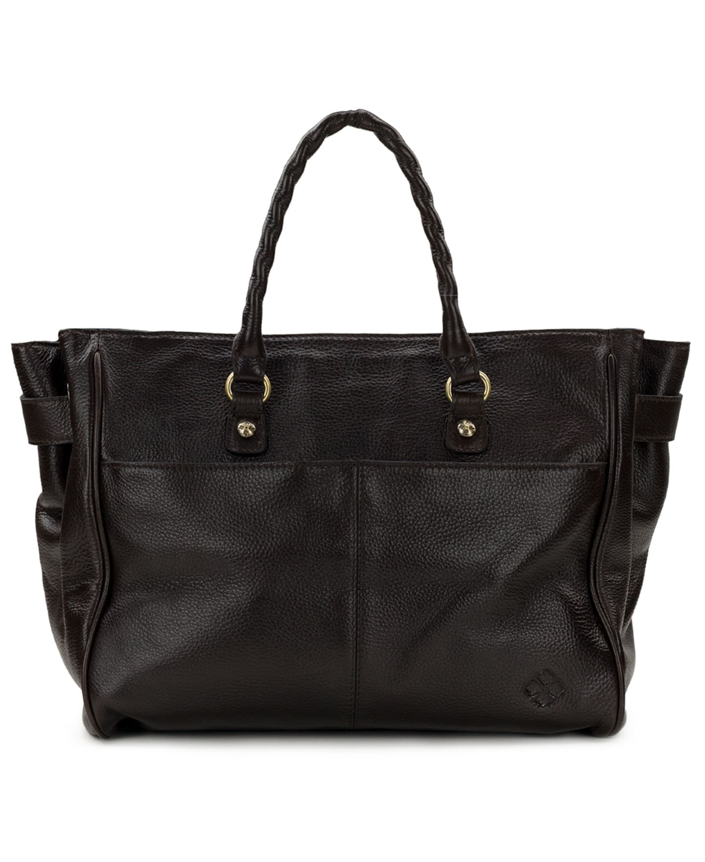 Женская сумка Patricia Nash Kari Leather Leopard Extra-Large Satchel, цвет: Леопардовый — фото 2