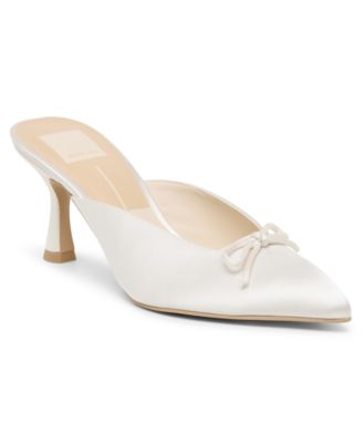 Women's Cleo Bow Slip-On Kitten Heel Pumps
