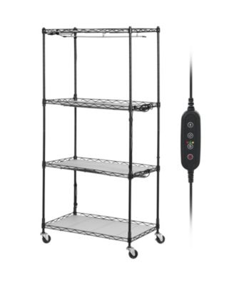 Plant Stand with Grow Lights 4 Tiers 45W 49.8" Tall Plant Grow Shelf