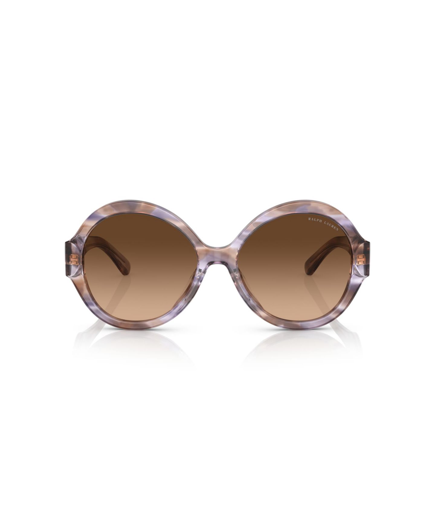 Женские солнцезащитные очки Ralph Lauren The Farrah Sunglasses, RL8207U, цвет: Блестящий чёрный — фото 6
