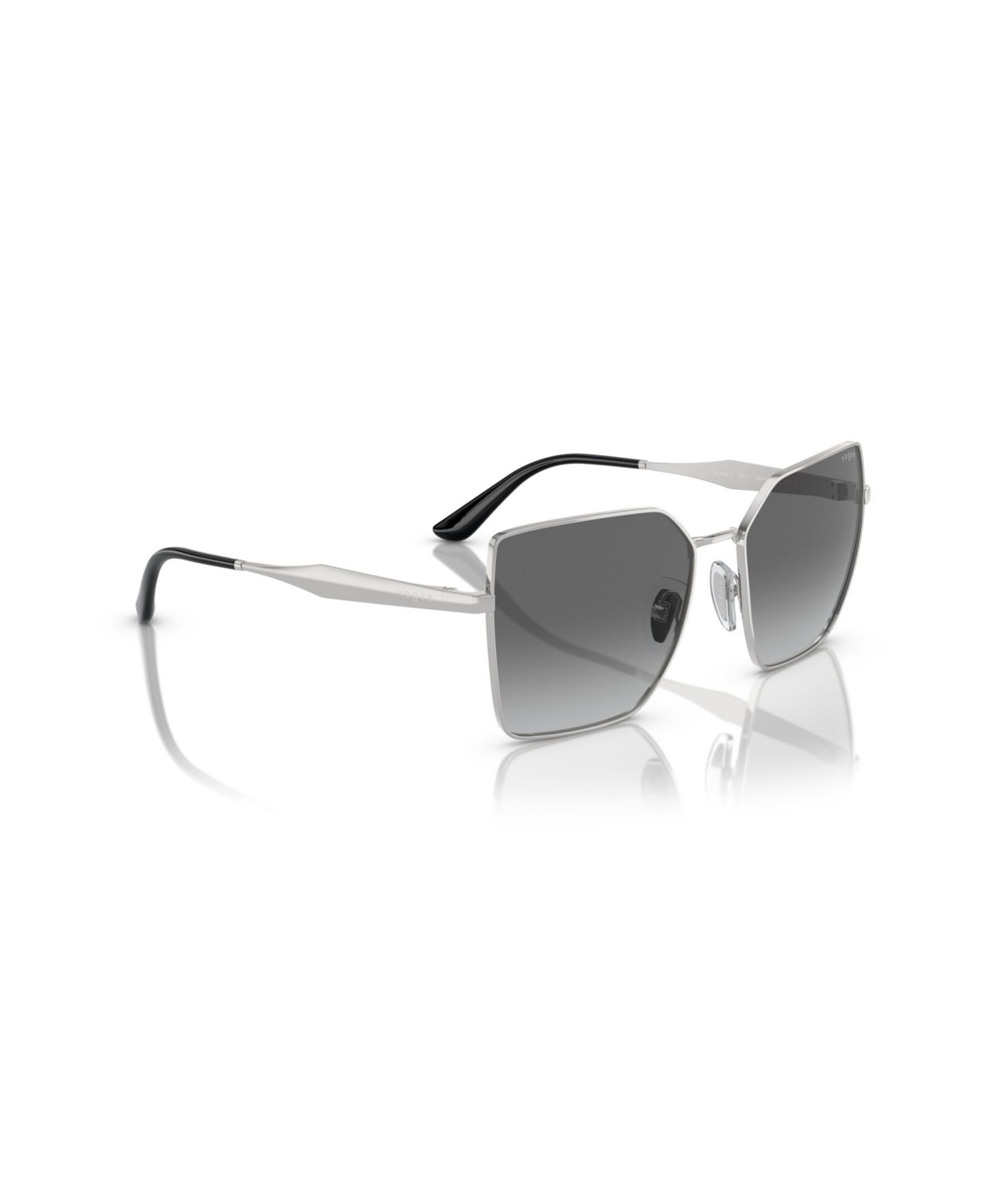 Женские солнцезащитные очки Vogue Eyewear Sunglasses, VO4284S, цвет: Серебряный — фото 6