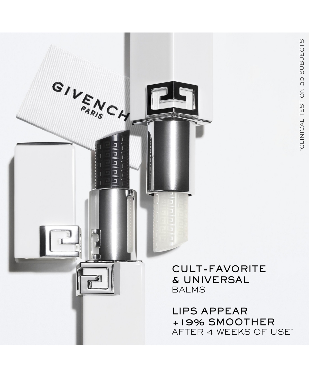 Givenchy Le Rouge Hydra Hyaluronic Acid and Peptides Lip Balm, 0.12 oz.