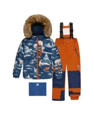 Little and Big Boy's (6-14) Two Piece Play Snowsuit