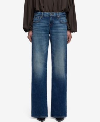 Women's Low Straight Low-Rise Straight-Leg Jeans