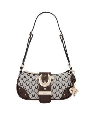 Multi-Strap Denim Shoulder Bag