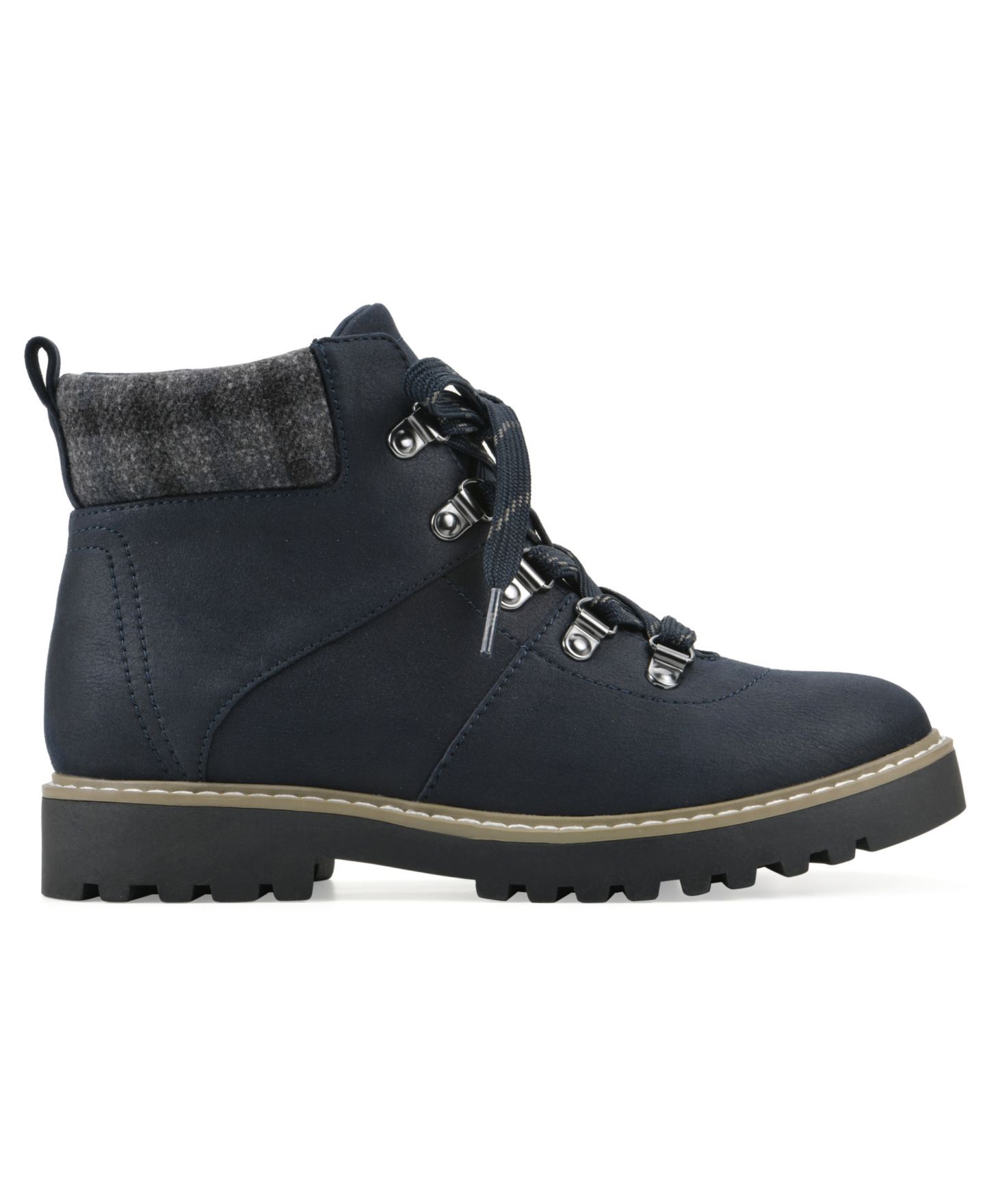 Женские ботинки Cliffs by White Mountain Connie Lace-Up Booties, цвет: Тёмно-синий — фото 2